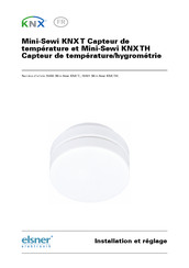 elsner elektronik Mini-Sewi KNX TH Installation Et Réglage