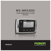 Fusion MS-NRX200i Mode D'emploi