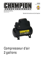 Champion Power Equipment 30000 Guide D'entretien Et D'utilisation