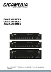 gigamedia GGM PAM1350E5 Mode D'emploi