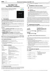 elsner elektronik Cala KNX T 101 Mode D'emploi