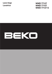 Beko WMD 77127 S Mode D'emploi