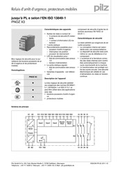 Pilz PNOZ X3 Guide Rapide