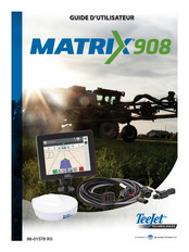 Spraying Systems TeeJet Matrix 908 Guide D'utilisateur