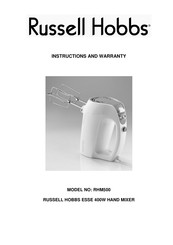 Russell Hobbs RHM500 Manuel D'instructions