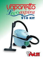 POLTI Vaporetto Lecoaspira 910 KIT Mode D'emploi