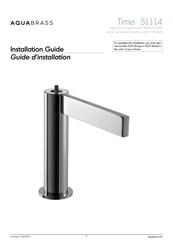 aquabrass Time 51114 Guide D'installation