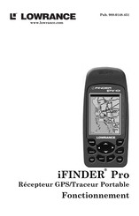 Lowrance iFINDER Pro Mode D'emploi