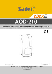 Satel AOD-210 Mode D'emploi