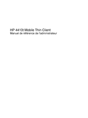 HP 4410t Mobile Thin Client Manuel De Référence
