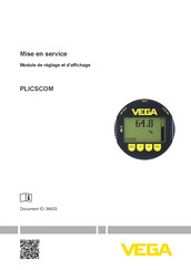 Vega PLICSCOM Mise En Service