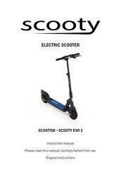 Scooty EVO 2 SCOOT158 Manuel D'instructions