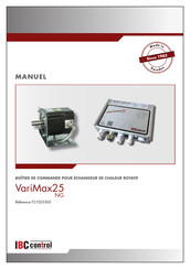 IBC control VariMax25 Manuel