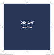 Denon AH-GC25W Mode D'emploi