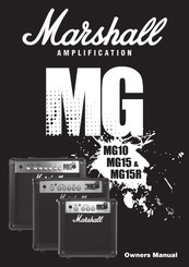 Marshall MG15R Mode D'emploi