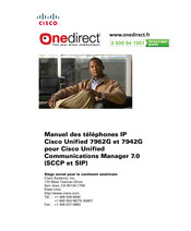 Cisco Unified 7942G Manuel