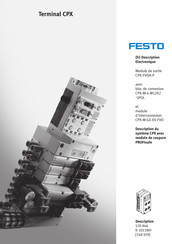 Festo CPX-M-GE-EV-FVO Instructions D'utilisation