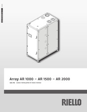 Riello Array AR 1500 Guide D'installation Et Mode D'emploi