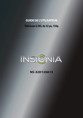 Insignia NS-32D120A13 Guide De L'utilisateur