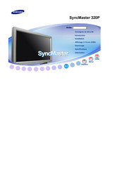 Samsung SyncMaster 320P Mode D'emploi