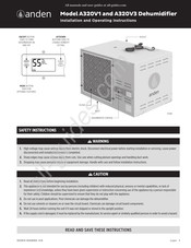 Anden A320V3 Instructions D'installation Et D'utilisation