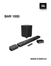 Harman JBL BAR 1000 Mode D'emploi