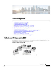 Cisco 8800 Serie Mode D'emploi