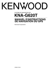 Kenwood KNA-G620T Manuel D'instructions