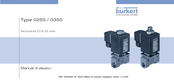 Burkert 0255 Manual D'utilisation