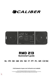 Caliber RMD 213 Mode D'emploi