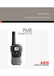 AEG PMR Voxtel R110 Mode D'emploi