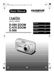Olympus CAMEDIA X-500 Mode D'emploi