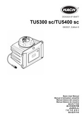 Hach TU5300 sc Manuel D'utilisation Simplifié