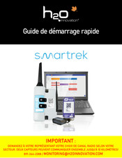 H2O Innovation Smartrek Guide De Démarrage Rapide