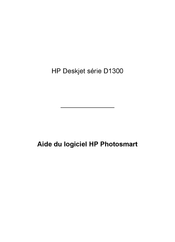 HP Deskjet D1300 Série Mode D'emploi