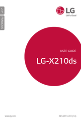 LG X210ds Mode D'emploi