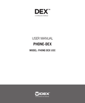 Widex PHONE-DEX Mode D'emploi