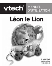 VTech Leon le Lion Manuel D'utilisation