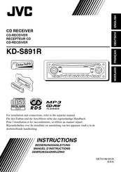 JVC KD-S891R Manuel D'instructions