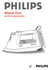 Philips Mistral Elan HI272/12 Mode D'emploi