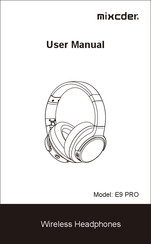 Mixcept E9 PRO Manuel De L'utilisateur