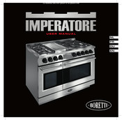 BORETTI IMPERATORE Serie Mode D'emploi