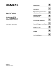 Siemens SIMATIC Série Instructions De Service