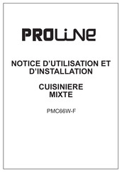 Proline PMC66W-F Notice D'utilisation Et D'installation