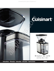 Cuisinart DBM8E Instructions