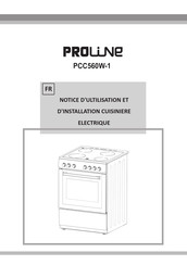 Proline PCC560W-1 Notice D'utilisation Et D'installation