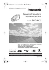 Panasonic PV-GS400 Mode D'emploi