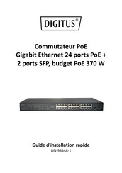 Digitus DN-95348-1 Guide D'installation Rapide