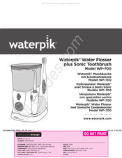 Waterpik WP-700 Mode D'emploi