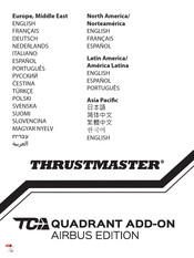 Thrustmaster TCA QUADRANT ADD-ON AIRBUS EDITION Mode D'emploi
